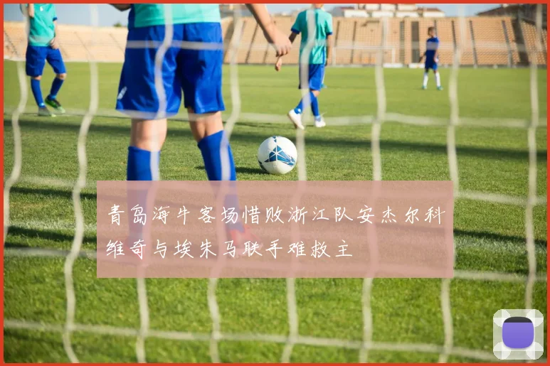 青岛海牛客场惜败浙江队安杰尔科维奇与埃朱马联手难救主